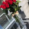 RD FORVER ROSES VASE